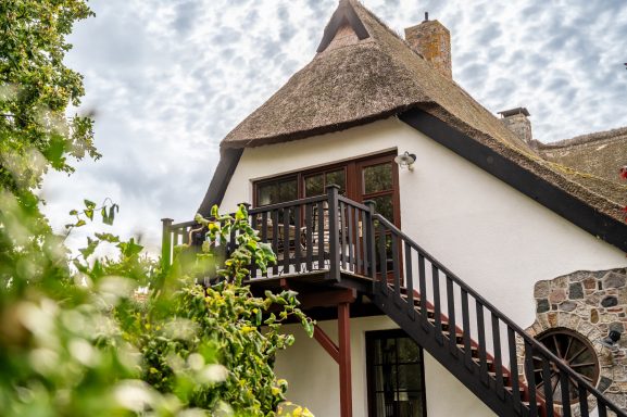Separater Eingang über den Balkon